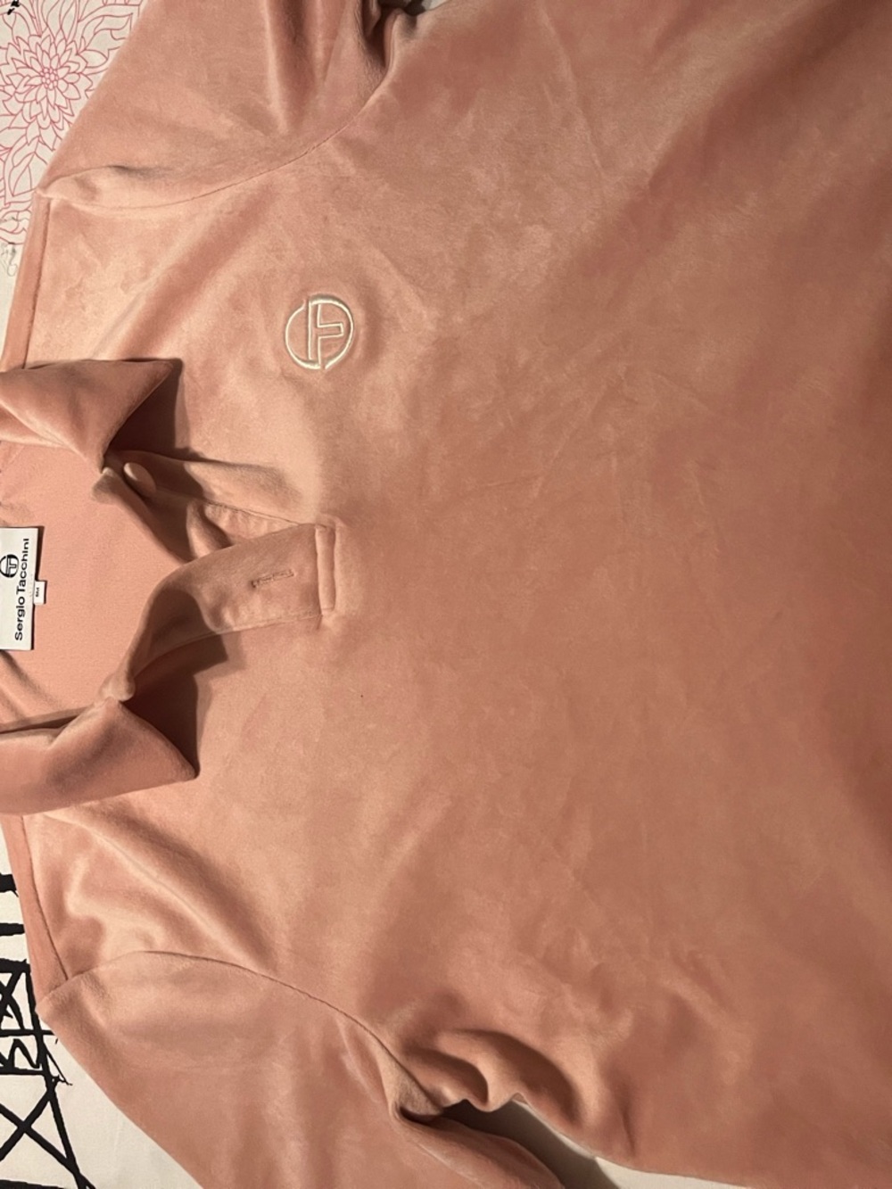 Sergio Tacchini Adele Velour Polo